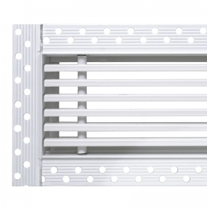 Дизайнерская съемная решетка для скрытого монтажа Brofer FUTURE-15 300x125 белая