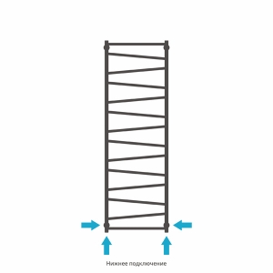 Полотенцесушитель водяной Сунержа Сирокко 1600x500