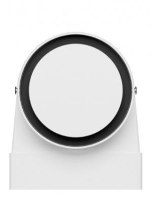 Решетка вентиляционная теневая 110х55мм ERA 511SH10 сетка разъемная на магнитах D100